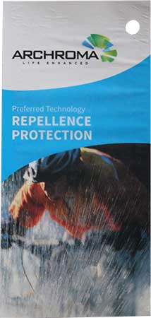 Fluorine-free water-repellent textile finishing technology